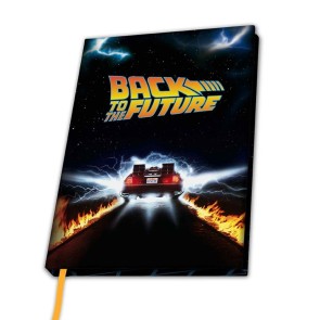 Back To The Future Delorean A5 Notebook