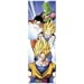 Dragon Ball Saiyans 53 x 158cm Door Poster