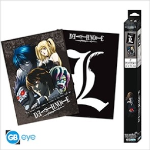 Death Note L & Group 52 x 38" Chibi Poster