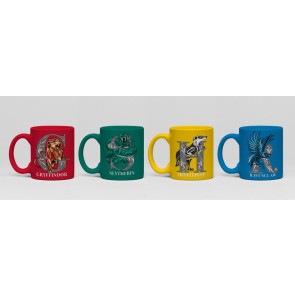 Harry Potter Stand Together Set of 4 Espresso Mugs