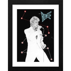 David Bowie Dansons 30 x 40cm Framed Collector Print