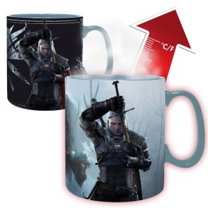The Witcher Geralt & Ciri Heat Change Mug