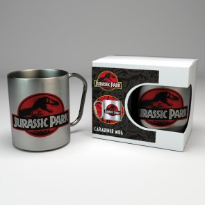Jurassic Park Logo Carabiner Mug