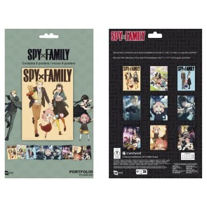 Spy X Family Characters S4 21 x 29.7cm 9 Portfolio Posters Set