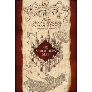 Harry Potter Marauder's Map 61 x 91.5cm Maxi Poster