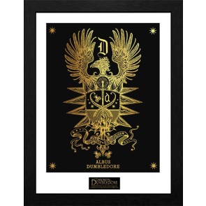 Fantastic Beasts Albus Dumbledore  30 x 40cm Framed Collector Print