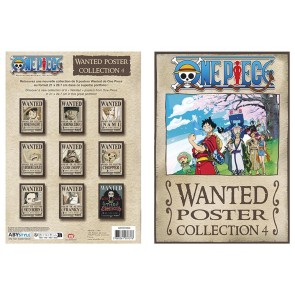 One Piece Wanted Luffy's Crew 9 Poster Pack