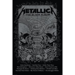 Metallica Black Album 61 x 91.5cm Maxi Poster