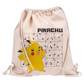 Pokémon Pikachu Draw String Canvas Eco Bag