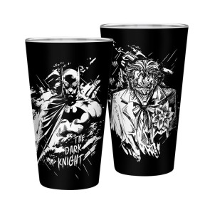 DC Comics Batman & Joker 400ml Glass