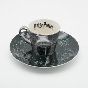 Harry Potter Patronus Collectors Plate & Mirror Mug Set