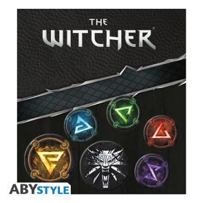 The Witcher Signs Badge Pack