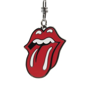 The Rolling Stones Logo Metal Keychain