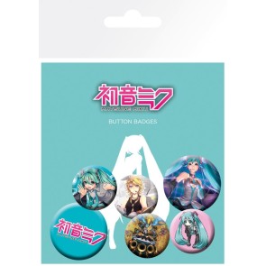 Hatsune Miku Mix Badge Pack