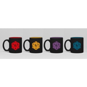 Dungeons & Dragons D20 Set of 4 Espresso Mugs