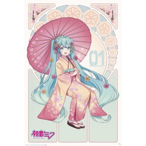 Hatsune Miku Sakura Kimono 61 x 91.5cm Maxi Poster
