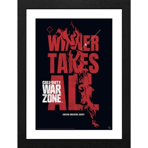 Call of Duty Winner Takes All 30 x 40cm Framed Collector Print