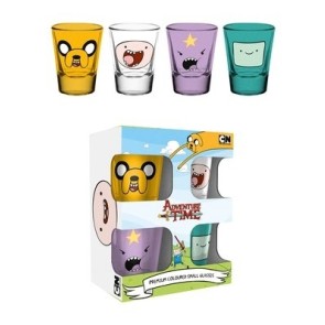 Adventure Time Finn & Jake Shot Glasses - Set of 4