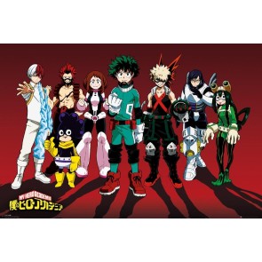 My Hero Academia Line Up 61 x 91.5cm Maxi Poster