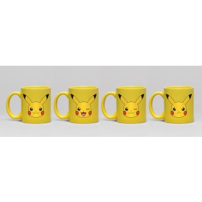 Pokémon Pikachu Set of 4 Espresso Mugs