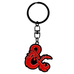 Dungeons & Dragons Ampersand Logo Metal Keychain