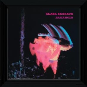 Black Sabbath Paranoid 30 x 30cm Framed Collector Print