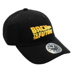 Back To The Future Logo Cap - Black