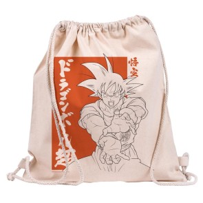 Dragon Ball Goku Draw String Canvas Eco Bag