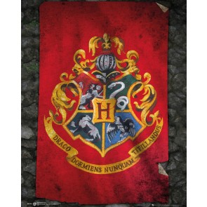 Harry Potter Hogwarts Flag Mini Poster