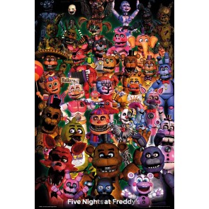 Five Nights at Freddy's Ultimate Group 61 x 91.5cm Maxi Poster