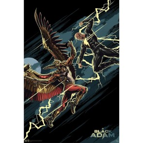 DC Comics Black Adam vs Hawkman 61 x 91.5cm Maxi Poster