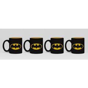 DC Comics Batman Iconic Set of 4 Espresso Mugs