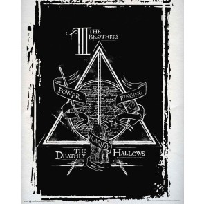 Harry Potter Deathly Hallows Graphic Mini Poster