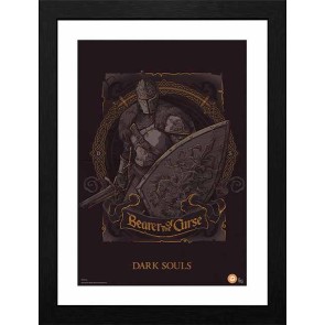Dark Souls Bearer of the Curse 30 x 40cm Framed Collector Print