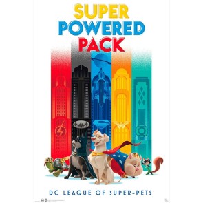 DC Comics League of Superpets Super Power 61 x 91.5cm Maxi Poster
