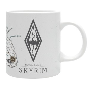 Skyrim Map Mug