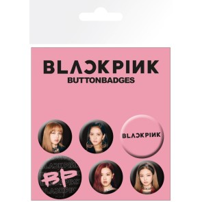 Black Pink Mix Badge Pack