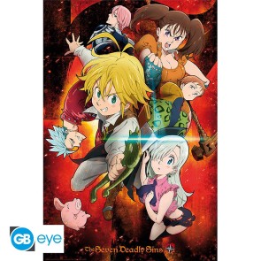 Seven Deadly Sins Characters 1 61 x 91.5cm Maxi Poster
