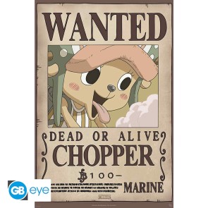 One Piece Wanted Chopper 61 x 91.5cm Maxi Poster