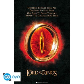 The Lord of The Rings One Ring 61 x 91.5cm Maxi Poster