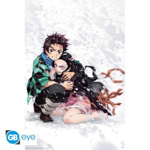 Demon Slayer Tanjiro & Nezuko Snow 61 x 91.5cm Maxi Poster