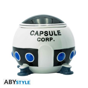 Dragon Ball Capsule Corp Spaceship 3D Mug