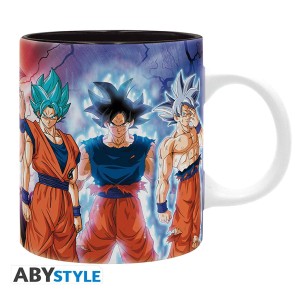 Dragon Ball Goku Transformations Mug