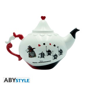 Disney Alice in Wonderland Queen of Hearts Ceramic Premium Teapot