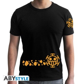 One Piece Trafalgar New World Men's T-Shirt - Black