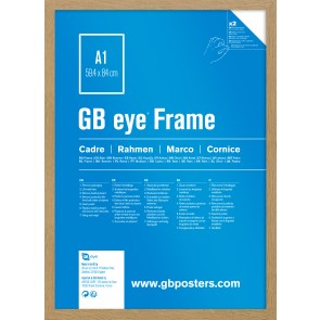 GB Eye Contemporary Wooden Oak Picture Frame - A1 - 59.4 x 84.1cm