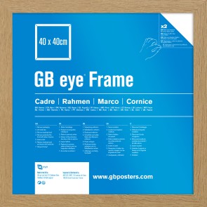 GB Eye Contemporary Wooden Oak Picture Frame - 40 x 40cm