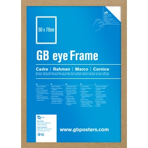 GB Eye Contemporary Wooden Oak Picture Frame - 50 x 70cm