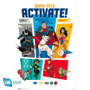 DC Comics League of Superpets Activate 61 x 91.5cm Maxi Poster