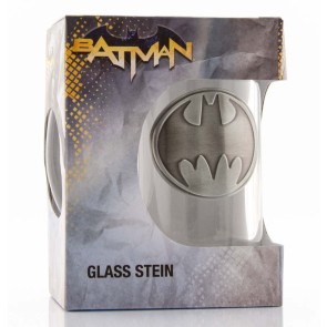 DC Comics Batman Logo 500ml Glass Tankard